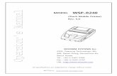 Operator Manual WSP-R240 Eng 5.0 - Woosim Systems Inc. Manual WSP-R240... · 2018-02-26 · u Light weight (217g) for true mobility. u Very silent printing thru direct thermal printing