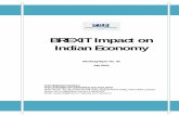BREXIT Impact on Indian Economyphdcci.in/live_backup/image/data/Research Bureau... · BREXIT Impact on Indian Economy PHD Research Bureau 3 commodity prices. India’s strong macroeconomic