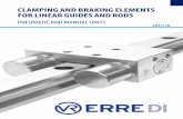 CLAMPING AND BRAKING ELEMENTS FOR LINEAR GUIDES AND … · 2018-03-01 · ERRE.DI. Automation has been manufacturing and supplying quality automation components and systems for over