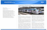 Integrated Building Management System for Hyderabad Metro … · 2019-04-15 · Integrated Building Management System for Hyderabad Metro Rail Infra Solutions Customer Case Study
