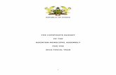 THE COMPOSITE BUDGET OF THE ADENTAN MUNICIPAL ASSEMBLY FOR ... · OF THE ADENTAN MUNICIPAL ASSEMBLY FOR THE 2016 FISCAL YEAR REPUBLIC OF GHANA . 2 BACKGROUND Establishment ... The