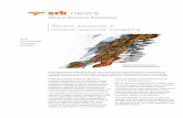 Mineral Resource Estimation · 1 In this dynamic and challenging time for the mining industry, SRK Consulting’s mineral resource consultants continue to stay up to date. Using the