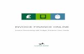 INVOICE FINANCE ONLINE - Lloyds Bank · 2020-03-14 · 3 WELCOME TO INVOICE FINANCE ONLINE AND GEMINI Invoice Finance Online and the Gemini Ledger Extractor are all the tools you