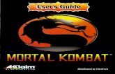 Mortal Kombat - Microsoft DOS - Manual - gamesdatabase · twitches, loss of awareness, disorientation, any involuntary movement, or convulsions - TEST YOUR MIGHT!.., 9 IMMEDIATELY