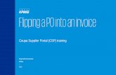 Flipping a PO into an invoice - KPMG 2020-03-10آ  Flipping a PO into an invoice Coupa Supplier Portal