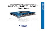 MDS Microwave Data Systems Inc. iNET 900 s Guide Extension... · 2019-04-09 · About Microwave Data Systems Inc. Almost two decades ago, MDS began building radios for business-critical