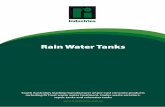Rain Water Tanks - Ri-Industries · A concrete rain water tank from Ri-Industries offers a number of advantages: • The water stays cooler • No algae develops • The water has