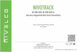 NIVOTRACK - nivelco.com...BKI16ATEX0012X/1 mba5052m0600p_06 1 / 40 NIVOTRACK M-500/600, M-500/600 Ex two-wire magnetostrictive level transmitters User’s and Programming manual 9th