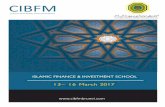 ISLAMIC FINANCE & INVESTMENT SCHOOL · civil law; particularly on the subjects of Islamic transactions, company law, law of contracts and Islamic banking and securities at both undergraduate