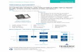 TMC4361A DATASHEET - Trinamic...Motion Controller for Stepper Motors Integrated Circuits SHORT SPEC TMC4361A DATASHEET TMC4361A Document Revision V1.25 • 2019-Aug-22 S HORT SPEC
