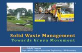 Solid Waste Management - ILDEX Indonesia · 2019-09-30 · Separation Food waste Paper and cardboard Plastic Metal ferrous and non-ferrous Glass. Bulky waste (furniture, tyres, etc)