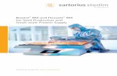 Biostat RM and Flexsafe RM for Seed Production and Small-scale …sartorius-sd.com.ua/files/Bioreactors/onetime... · 2018-12-17 · Biostat® RM and Flexsafe® RM Bags The Biostat®