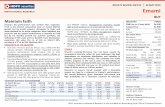 BUY Maintain faith INDUSTRY FMCG CMP (as on 27 May 2019) … - 4QFY19 - HDFC... · 2019-05-28 · dependence on wholesale distribution and volatility in seasons (summer and winter).
