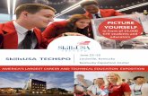 June 22 SkillsUSA TECHSPO · 2019-10-14 · S k i l l S U S A T E C H S P O • E X H i B i T O R P R O S P E C T U S 2 SkillsUSA TECHSPO stablish your brand with more than 15,000