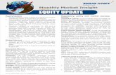 Equity Update Regulatory, policy and market develop- ments · Equity Update Equity markets were volatile in August and ended marginally lower at the end of the month. The continued