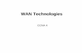 WAN Technologies - KOCWcontents.kocw.net/KOCW/document/2016/wonkwang/...4 WAN technology/terminology •A dialed call is connected locally to other local loops, or non-locally through