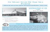 ST MARY STAR OF THE SEA PARISH · ST MARY STAR OF THE SEA PARISH EASTER SUNDAY OF THE RESURRECTION OF THE LORD APRIL 21, 2019 Mission Statement We the people of St. Mary Star of the