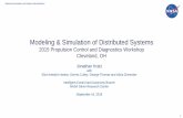 Modeling & Simulation of Distributed Systems · • Challenges in modeling and simulating distributed systems –Improved fidelity of the control system –Numerical precision of