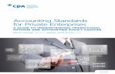 Accounting Standards for Private Enterprises · Accounting Standards for Private Enterprises A guide to understAnding trAnsitionAl ... Example of Financial Instrument Recognition