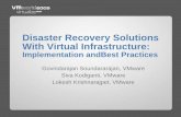 Disaster Recovery Solutions With Virtual Infrastructuredownload3.vmware.com/vmworld/2005/sln104-a.pdf · Disaster Recovery Solutions With Virtual Infrastructure: Implementation andBest