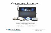 Aqua Logic - Automation and Chlorination - Operation ......The Aqua Logic is a multifunction pool controller used to fully manage your pool/spa system. The Aqua Logic can control pumps,