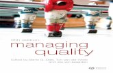 Managing Quality...Contents List of ﬁgures xiv List of tables and boxes xvii List of standards xix List of abbreviations xxi List of contributors xxv Preface xxvii Part 1 The Development,
