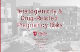 Teratogenicity & Drug-Related Pregnancy Risks-drug-related-pregnancy...• Contains information for a pregnancy registry if one exists • Summary of risks of using a medication •