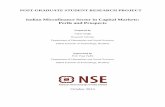 Indian Microfinance Sector in Capital Markets: Perils and ... · Indian Microfinance Sector in Capital Markets: Perils and Prospects 1. Introduction The Indian microfinance sector