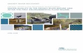 Snowy River Recovery: Snowy River Flow Response Monitoring · Snowy River Flow Response Monitoring: Water quality in the Snowy River before and after the first environmental flow