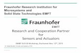 Fraunhofer EMFT Standardfoliensatz · Bavarian Demonstration Center >> Polytronics