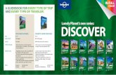 lonely Planet’s new series: Discover - Raincoast Books · Lonely Planet’s Discover series highlights the best a country has to offer while still providing the authentic and memorable