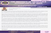 ACCOUNTANTS OF INDIA THE INSTITUTE OF CHARTEREDbelgaumicai.org/documents/june19.pdf · BELGAUM BRANCH OF ICAI E-NEWS LETTER From the Desk of Chairman, Respected Members, ... The speakers