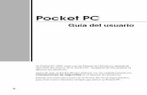 Pocket PC - CASIO Official Website · Guarde esta Guía del usuario de la Pocket PC en un lugar práctico para tener como referencia siempre que utilice su Pocket PC. S ... • Microsoft,