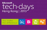 Work with SQL from Version 2000download.microsoft.com/documents/hk/technet/techdays2013...Work with SQL from Version 2000 OLTP/ BI Database Design and Code Review Performance Tuning