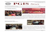 PGIS News Volume 16, 2015, Nos. 1 - 2Prof. R M G Rajapakse Dr. R G S C Rajapakse Dr. A C A Jayasundera Industrial Mathematics Mathematics (Dr. A A S Perera) Dr. M I M Ishak Medical