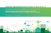 SCAG SUSTAINABILITY AWARDSsustain.scag.ca.gov/Documents/Nomination_scag... · 2017-02-28 · The SCAG Sustainability Awards Program recognizes those projects, programs, and actions