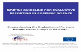 ENFSI guIdElINE For EvaluatIvE rEportINg IN ForENSIcforensic-isotopes.org/assets/ENFSI Guideline... · forensic science Approved version 3.0 1. SCOPE 1.1 This document1 provides all