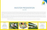 INVESTOR PRESENTATION - PI Industries Ltd · 2018-06-22 · subhash.anandl@piind.com Tel: +91 124 6790000 Fax: +91 124 40812471 . INNOVATION Enlivening, like the air, in the constant