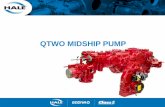 QTWO MIDSHIP PUMP · Strong Pump Body • A one piece upper pump body minimizes potential piping leaks and makes maintenance and service easy • Pump body acts as a chassis cross