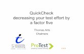 QuickCheck decreasing your test effort by a factor fivesast.se/q-moten/2010/stockholm/q15/SAST_Q15_Arts_QuickCheck.pdf · GSM standard Technical Specification 03.38 Packing of 7 bit