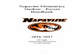 Napavine Elementary Student Parent Handbook · 2016-06-24 · 2 INTRODUCTION Welcome to Napavine Elementary! We are proud of our school and are pleased to have you as a part of our