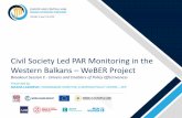 Civil Society Led PAR Monitoring in the Western Balkans ...pubdocs.worldbank.org/en/915621561127429727/... · Presented by MILENA LAZAREVIC, PROGRAMME DIRECTOR, EUROPEAN POLICY CENTRE