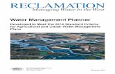 Water Management Planner - Bureau of Reclamation · U.S. Department of the Interior Bureau of Reclamation 0LG 3DFL¿F5HJLRQ Water Management Planner. Developed to Meet the 2014 Standard