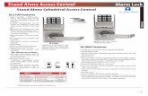 Stand Alone Access Control Alarm Lock - Interline …...Alarm Lock Stand Alone Access Control Alarm Lock Stand Alone Cylindrical Access Control DL2700IC *Weatherized for extreme weather