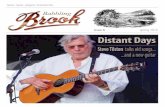 issue 6 spring 2019 D istant Days - Brook Guitars page 3 Singer-songwriter and guitarist Steve Tilstonneeds no introduction in the world of folk and contemporary acoustic music.As