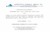 VOLUME â€“ III TENDER SPECIFICATION Supply of Colour Coated Troughed Galvalume sheets, FRP sheets for