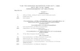 THE TELANGANA MUNICIPALITIES ACT, 1965. PART I ... · THE TELANGANA MUNICIPALITIES ACT, 1965. (ACT NO. 6 OF 1965) ARRANGEMENT OF SECTIONS Sections PART I Preliminary. 1. Short title,