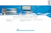 Protocol Test Platform R&S CRTU - Rohde & Schwarz · Protocol Test Platform ¸CRTU Expertise and reliability Smooth interaction between mobile phones and networks has become a ma-jor