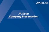 JA Solar Company Presentation · Bank: ICBC (Industrial and Commercial Bank of China) Dunhuang, China 100 MW Pakistan 100MW project in Bahawalpur Bank: Bank of Punjab / ADB（Asian