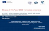 Recap of 2017 and 2018 workshop outcomes AIM and AIS... · their stakeholders towards the future AIM AIS is the blood of the body: Shall move to new perspective Come with positive
